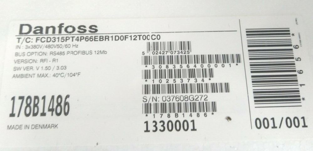 Danfoss FCD315