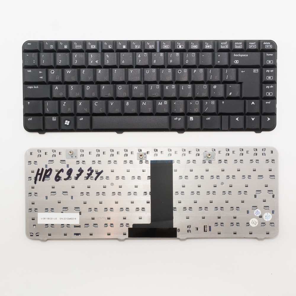 Клавиатура для ноутбука HP G50, CQ50 черная