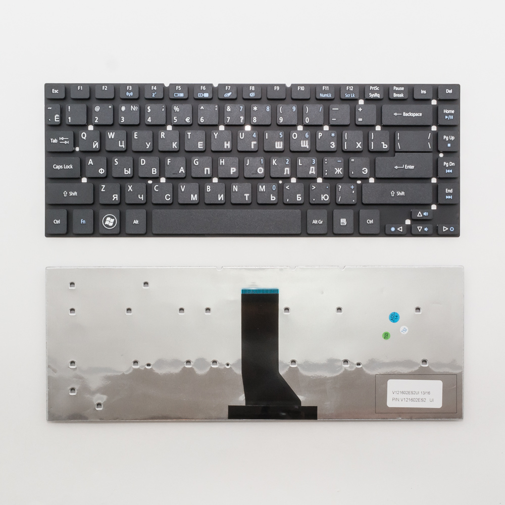 Клавиатура для ноутбука Acer Aspire 3830, 4830 черная без рамки