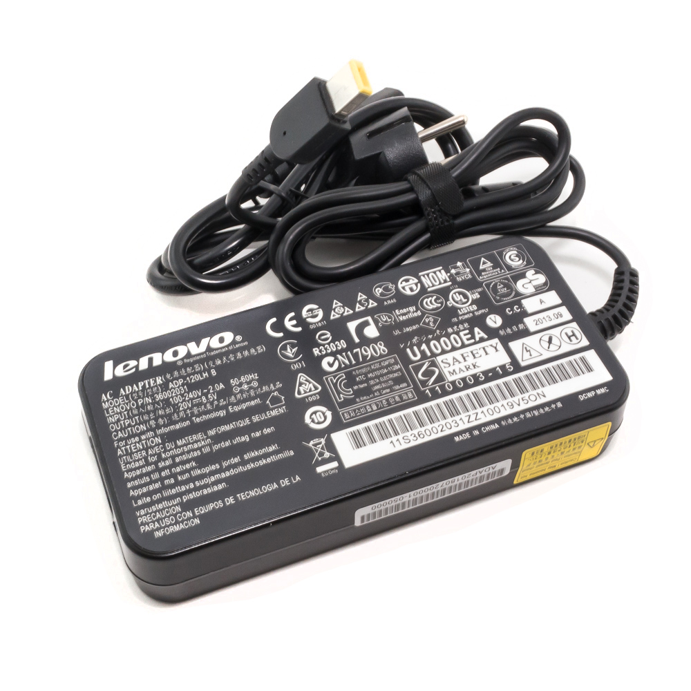 Зарядка для ноутбука Lenovo 20V 8.5A (170W) USB Type