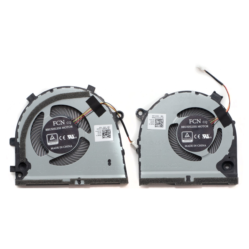 Вентилятор для ноутбука Dell G3-3579, G3-3779 (4 pin) пара