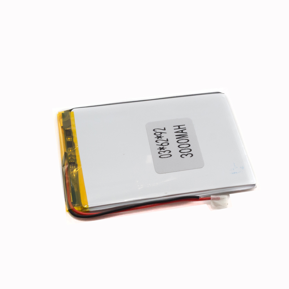 Аккумулятор 3.7v 3000mAh 92x62x3 мм (2 pin)