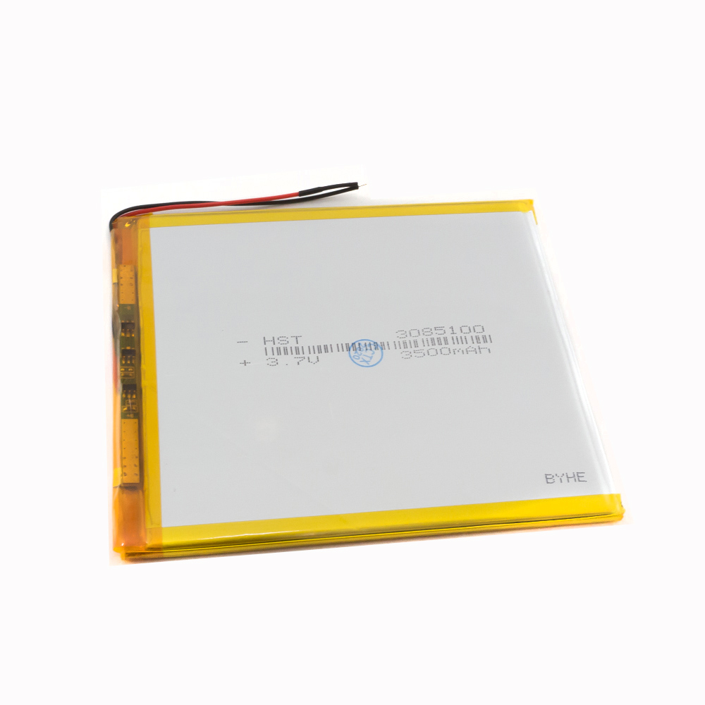 Аккумулятор 3.7v 3500mAh 100x85x3мм (2 pin)