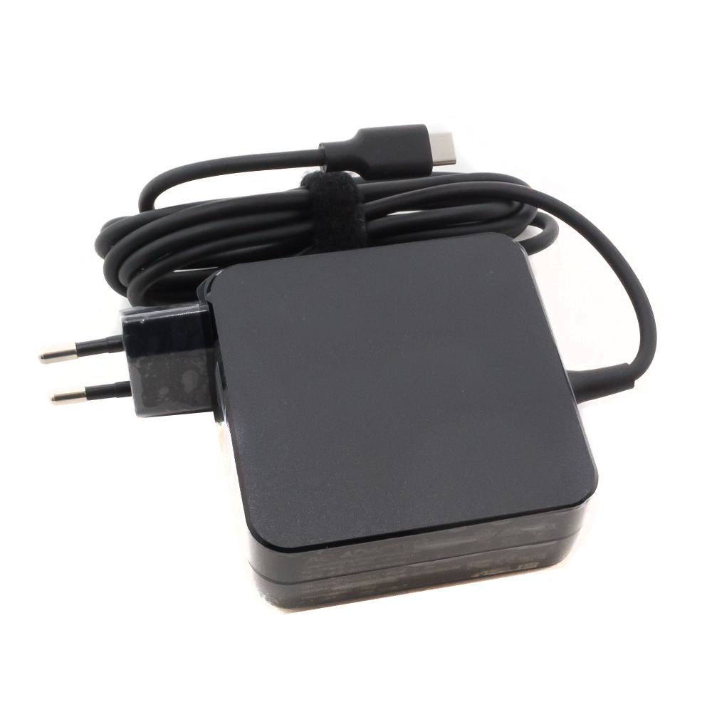 Зарядка для ноутбука Asus 5V 3A, 9V 3A, 15V 3A, 20V 3.25A (65W) Type-C (квадратная)