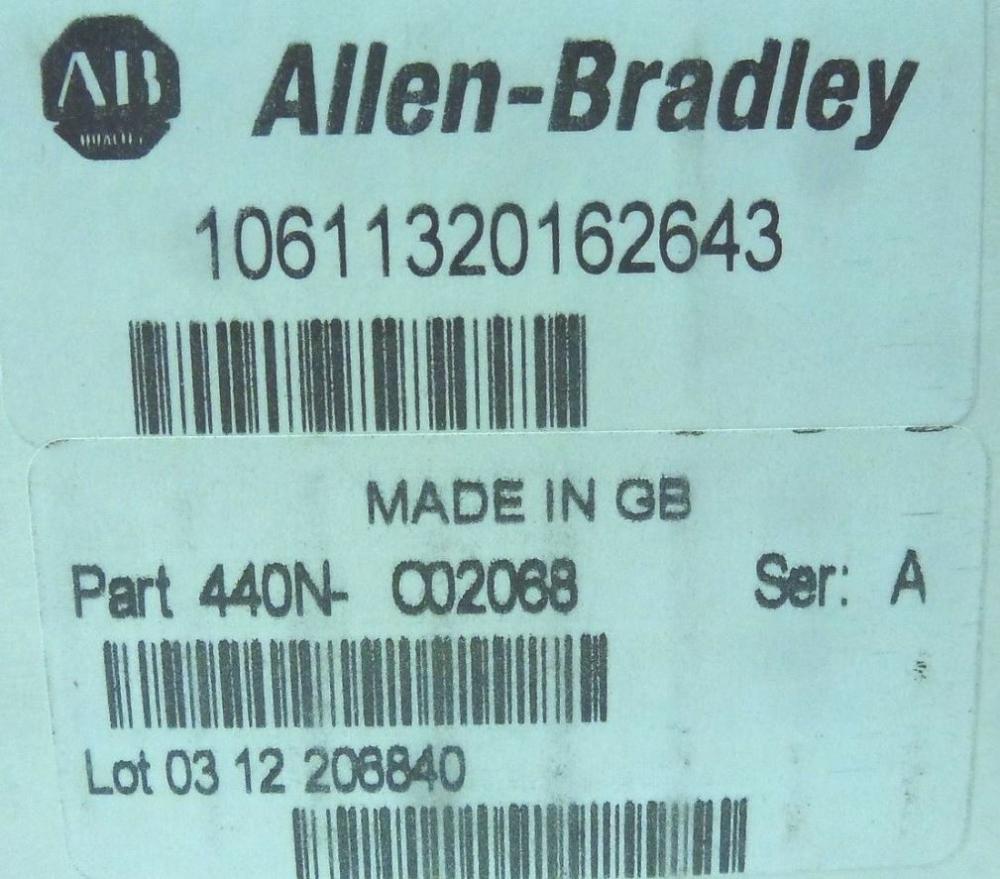 Allen Bradley 440N-C02068